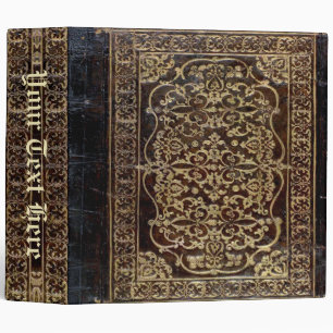 Classeur Falln a doré le livre en cuir de tome