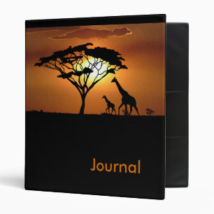 Classeur Famille Giraffe
