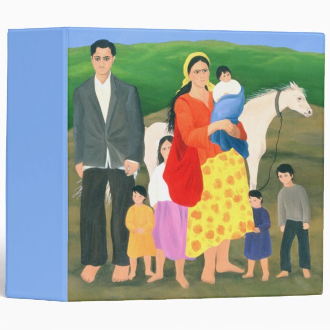 Classeur Famille gitane 1986 (Devant/Côté)