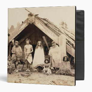 Classeur Famille maorie, Nouvelle Zélande, c.1880s (copie