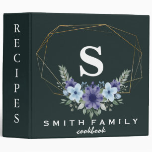 Classeur Famille personnalisée Monogramme Douche nuptiale R