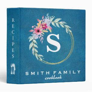 Classeur Famille personnalisée Monogramme Douche nuptiale R