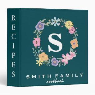 Classeur Famille personnalisée Monogramme Douche nuptiale R