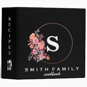 Classeur Famille personnalisée Monogramme Douche nuptiale R
