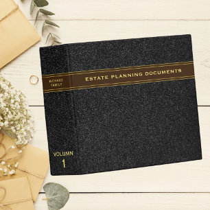 Classeur Family Estate Planning Portfolio Trust Thème noir