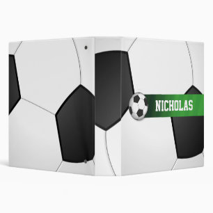 Classeur Fan de sports personnalisée de ballon de football