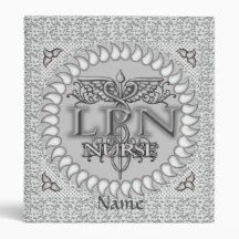 Fancy Caduceus LPN infirmière