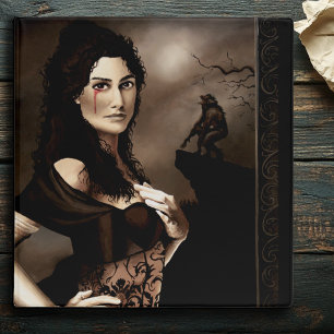 Classeur Fantaisie d'amour sombre gothique vampire sang lou