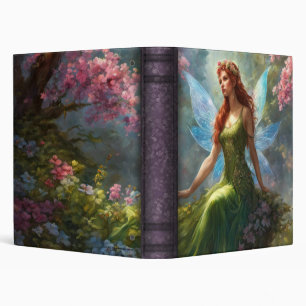 Classeur Fantaisie de fée n°4 Cuir faux Beaux-Arts