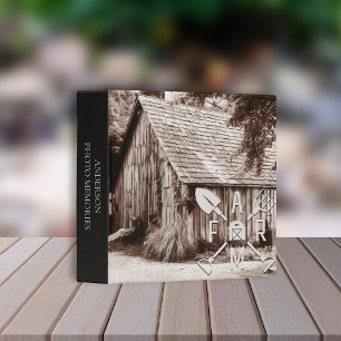 Classeur Farm Life Antique Barre Photo Mémoire de souvenir