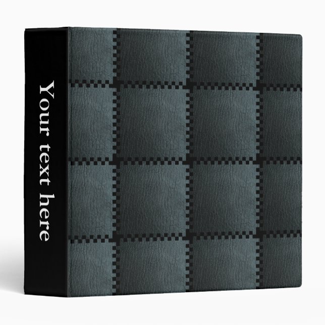 Classeur Faux Leather (Devant/Côté)