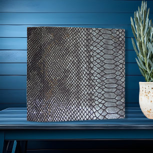 Classeur Faux Python Snakeskin détaillé