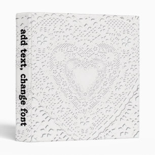 Classeur Faux White Lace Fabric Arrière - plan
