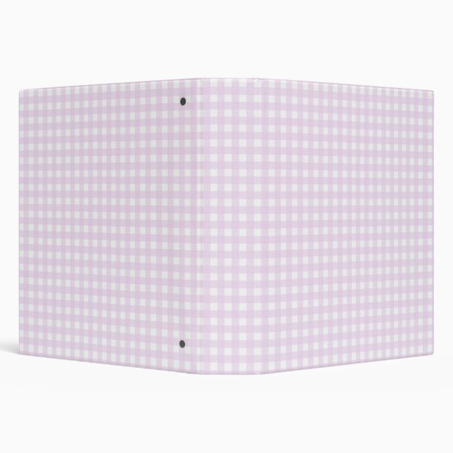 Classeur Faye et Lauren Pink En vichy (Arrière-plan)