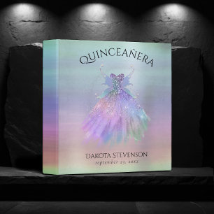 Classeur Fée Ethereal Rainbow Ombre Pastel Sheen