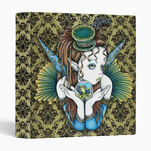 Classeur féerique d'Avery d'art de couture de (Devant/Côté)