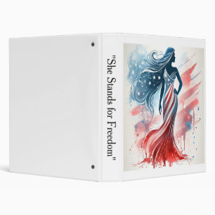 Classeur Féminin Patriotique