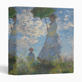 Classeur Femme au parasol - Madame Monet et son fils