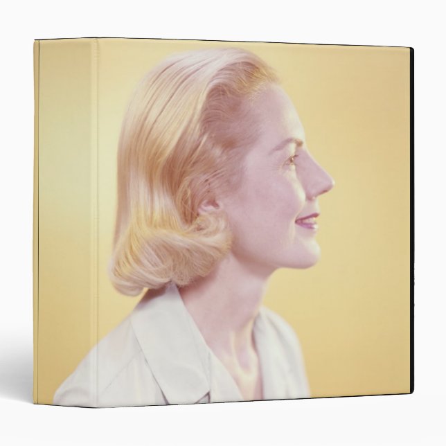 Classeur Femme blonde (Devant/Côté)