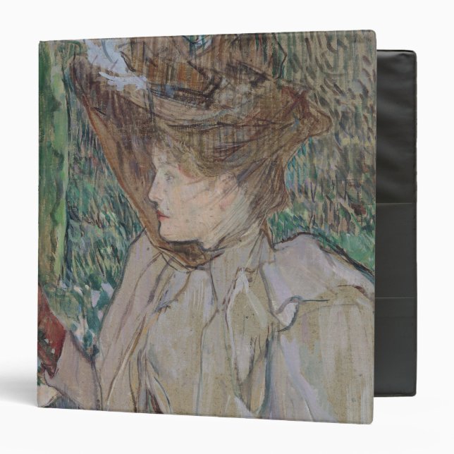 Classeur Femme de Henri De Toulouse-Lautrec | avec les (Devant/Intérieur)