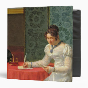 Classeur Femme écrivant une lettre