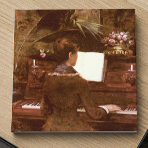 Classeur Femme jouant au piano