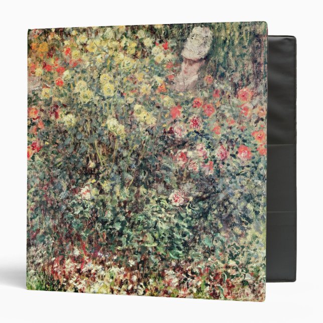 Classeur Femmes de Claude Monet | en fleurs, 1875 (Devant/Intérieur)