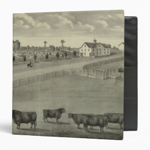 Classeur Ferme stock Clover Cliff, comté de Chase, Kansas
