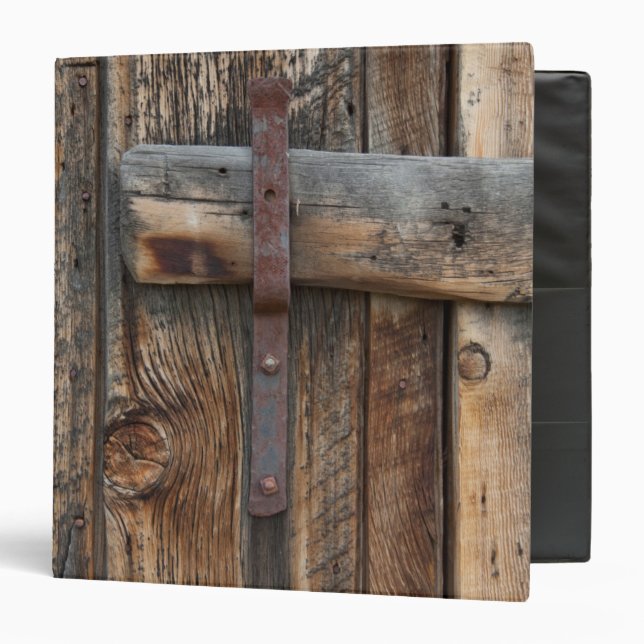 Classeur Fermeture de porte en bois, Californie (Devant/Intérieur)
