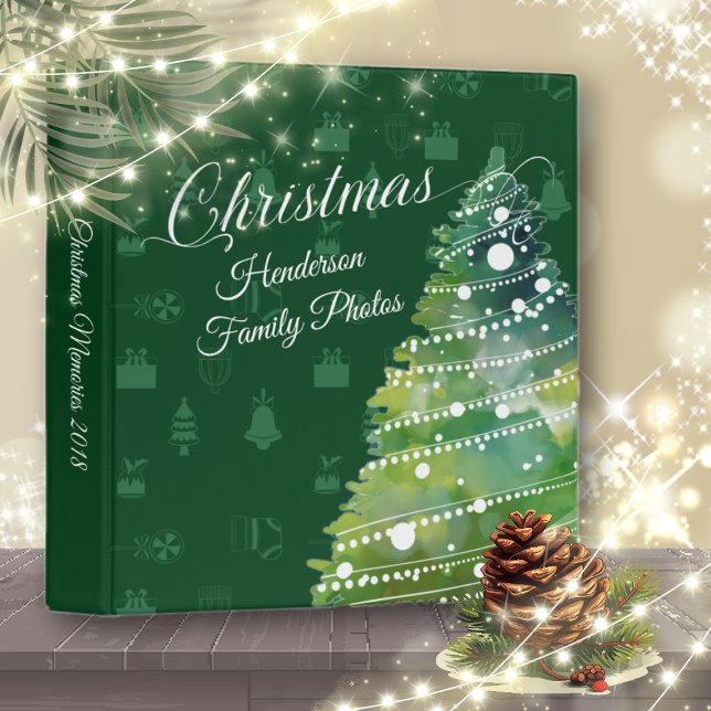 Classeur Festif Noël Arbre de Noël Album photo (Créateur téléchargé)
