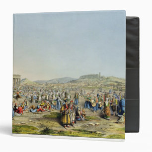 Classeur Festival à Athènes, pub. par J. Rodwell, 1830