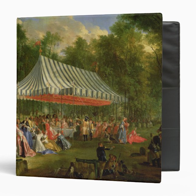 Classeur Festival donné par le prince de Conti (Devant/Intérieur)