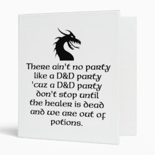 Classeur Fête D&D