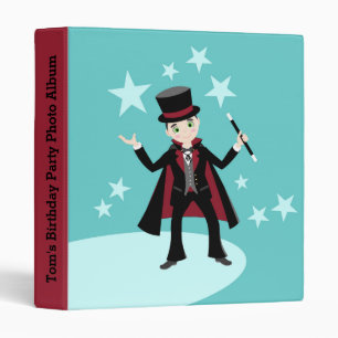 Classeur Fête d'anniversaire de Magician Kid