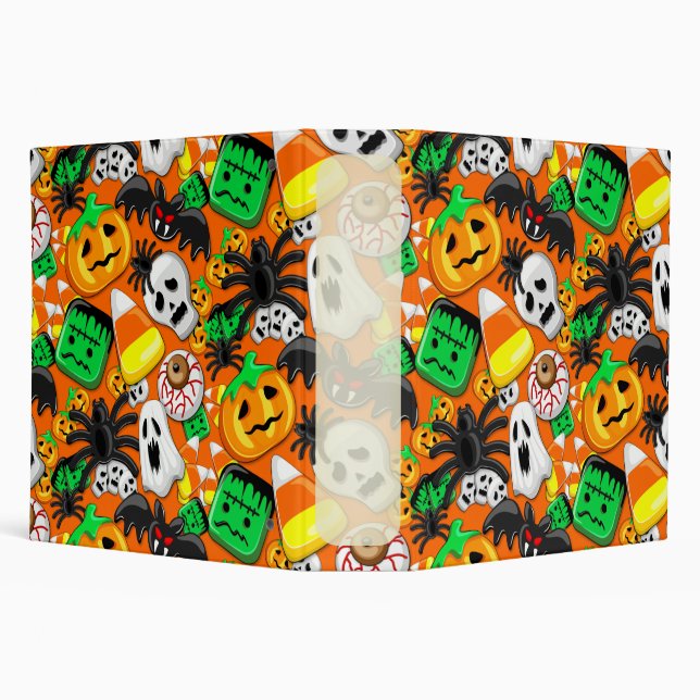 Classeur Fête des Candies Éffrayantes d'Halloween (Arrière-plan)