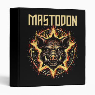 Classeur Feu de sanglier Mastodonte