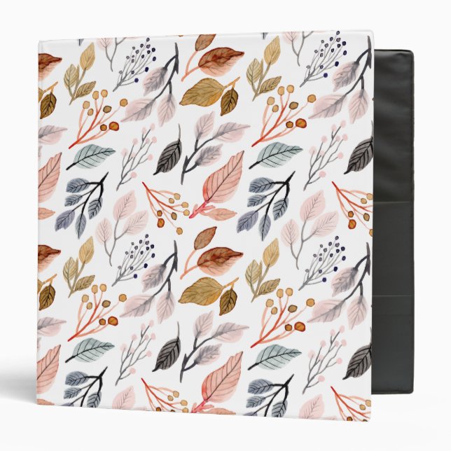 Classeur feuille d'arbre (Devant/Intérieur)
