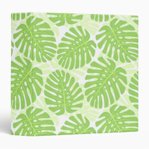 Classeur Feuille de plante tropicale - motif de Monstera