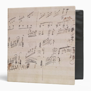 Classeur Feuille de score de 'clair de lune Sonata
