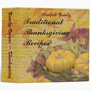 Classeur Feuille et courges 2"