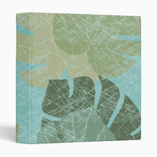 Classeur Feuille fané tropical
