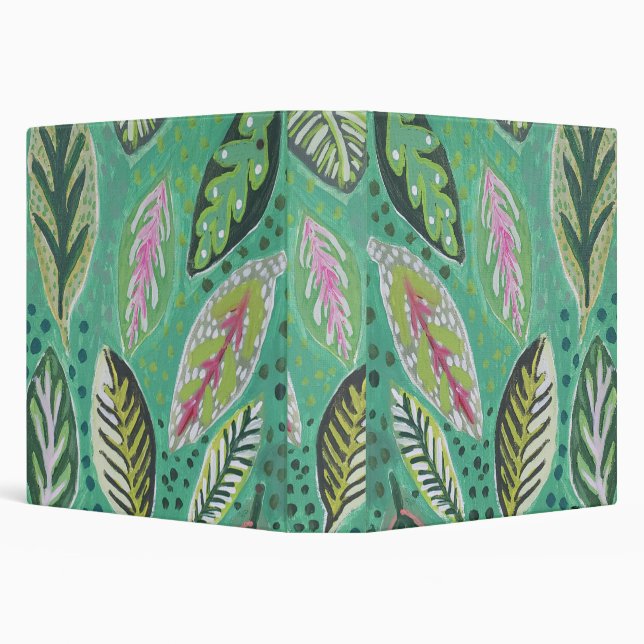 Classeur Feuilles Abstraits (Arrière-plan)