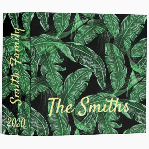 Classeur Feuilles de la jungle luxuriante