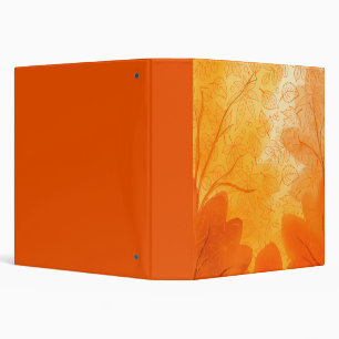 Classeur Feuilles orange classiques Automne