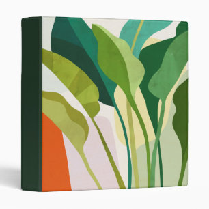 Classeur Feuilles tropicaux