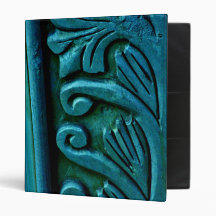 Feuilles turquoises