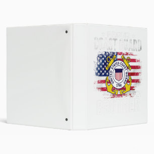 Classeur Fier Frère de la Garde côtière avec cadeau de drap