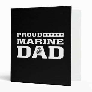 Classeur Fier Marine Papa - Blanc