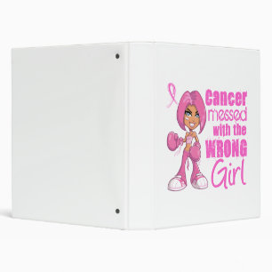 Classeur Fille 1 de combat de cancer du sein