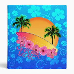 Classeur Fille de surfer